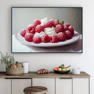 Peinture Framboise Cuisine